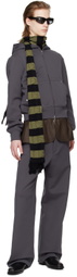 Omar Afridi Gray Pocket Trousers