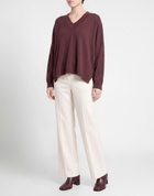 Manila Grace Womens Sweater Chocolate in Brown