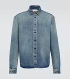 Saint Laurent Cassandre denim shirt