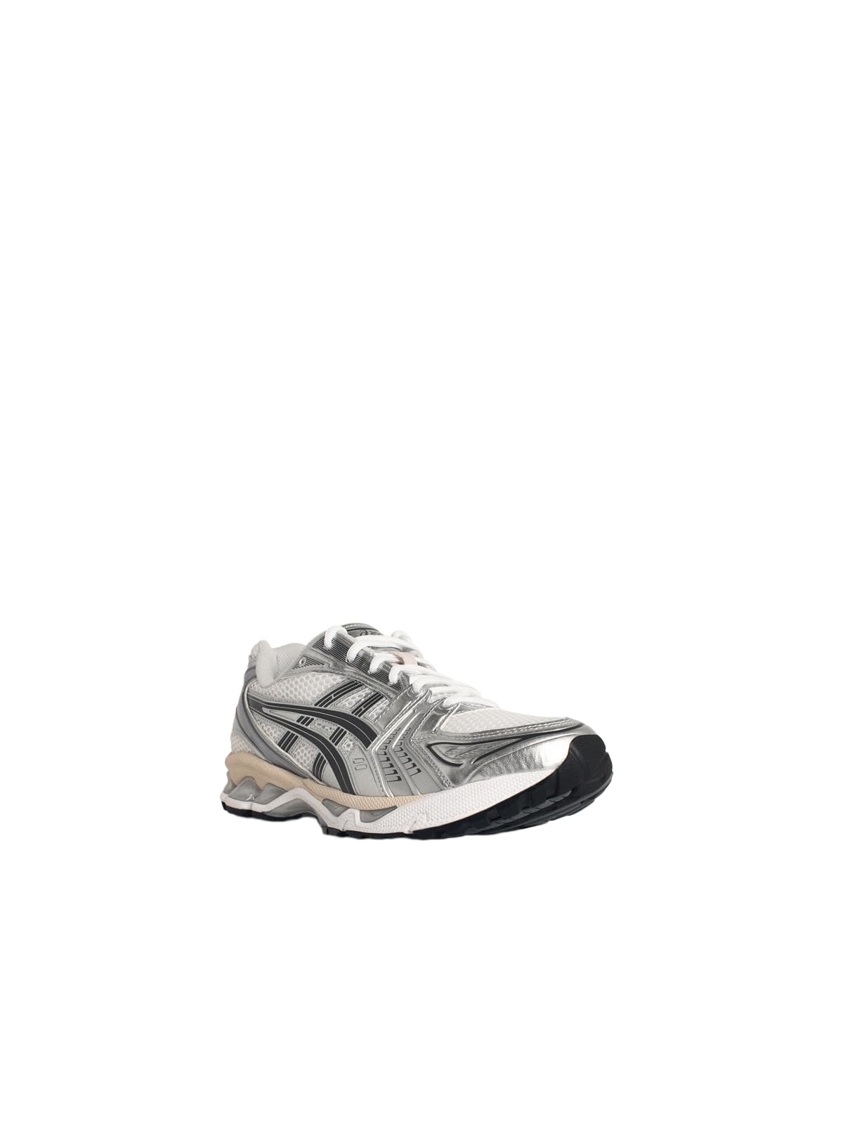 Asics gel-kayano 14 Sneakers In White And Silver Technical Fabric Blend