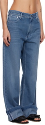 Simone Rocha Blue Straight Leg Jeans