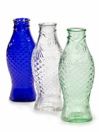 SERAX Transparent Green Fish & Fish Carafe