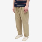 Danton Men's Double Pleat Belted Pant in Beige