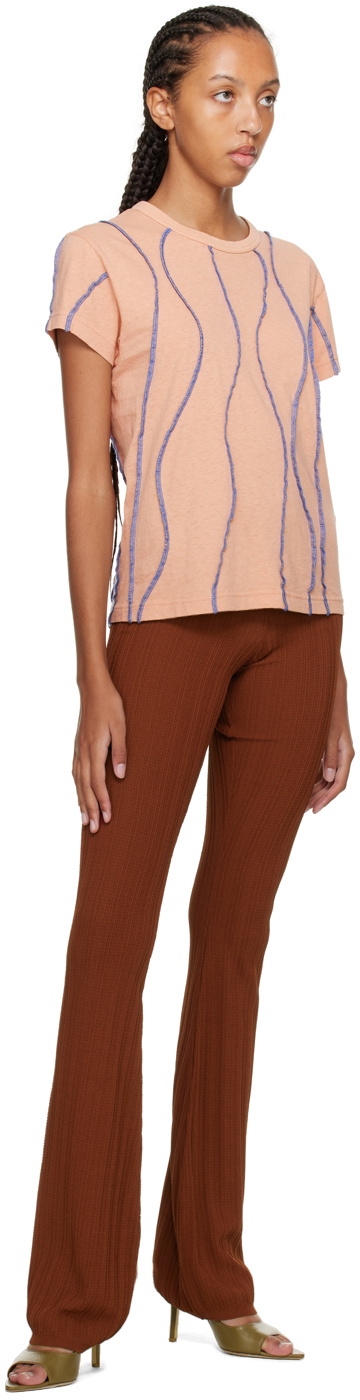 Marco Rambaldi SSENSE Exclusive Brown Elasticized Trousers