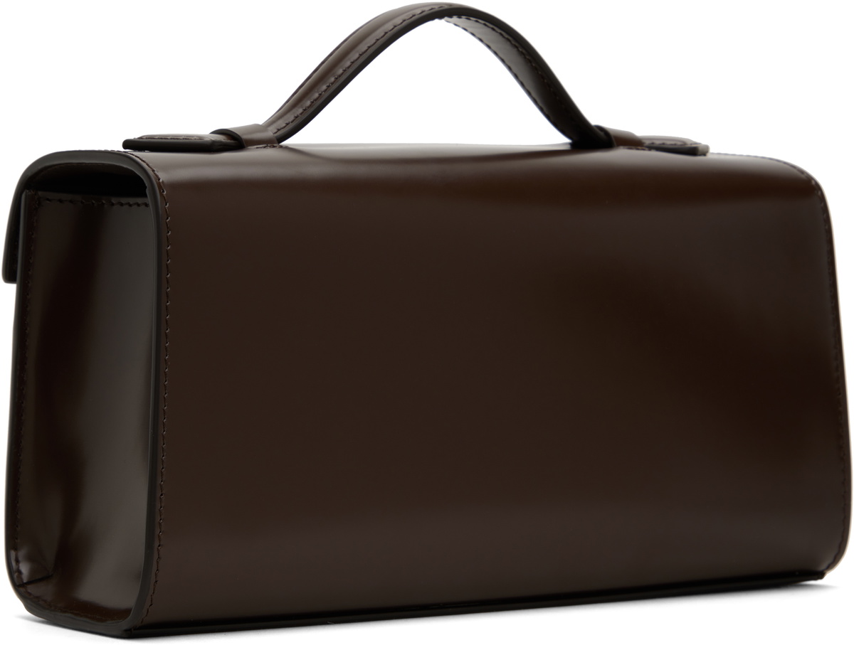 Savette Brown Symmetry Pochette Bag