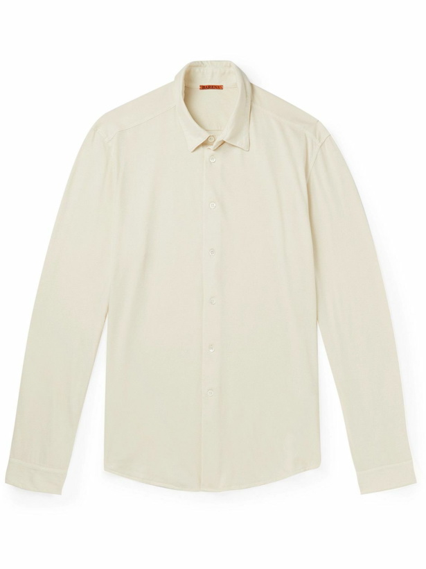 Photo: Barena - Coppi Cotton-Jersey Shirt - Neutrals
