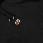 A Bathing Ape Men's Ape Head One Point Heavyweight Hoody in Black