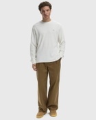 Calvin Klein Jeans LS WAFFLE BADGE CREW White Mens Sweatshirt
