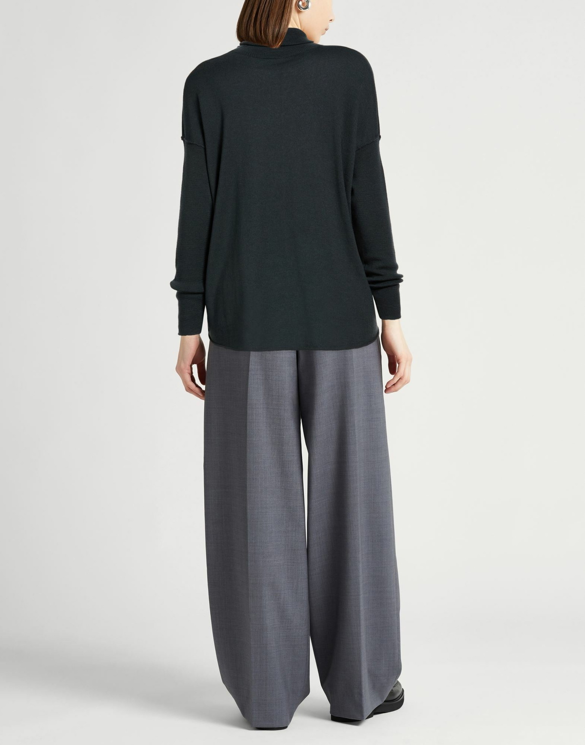 Crossley Womens Turtleneck Charcoal