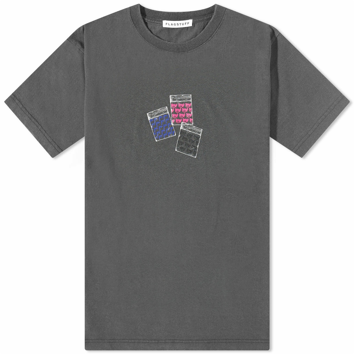 Flagstuff Men's Baggie T-Shirt in Black Flagstuff