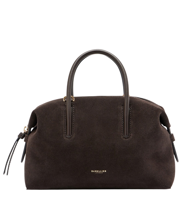 Photo: DeMellier Stockholm Small suede top-handle bag
