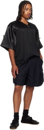ABRA SSENSE Exclusive Black Basketball T-shirt