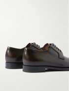 Zegna - Leather Derby Shoes - Brown
