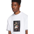 Palm Angels White Flower Pot T-Shirt