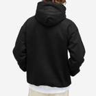 Lo-Fi Men's Paint Logo Hoodie in Black