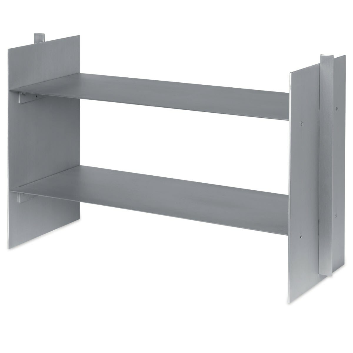 ferm LIVING Lager Low Rack in Aluminium 