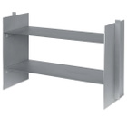 ferm LIVING Lager Low Rack in Aluminium 