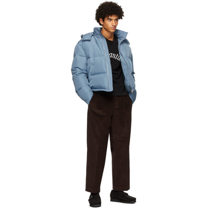 Second/Layer Blue Down Puffer Jacket Second/Layer