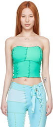 Sherris Green Nylon Tube Top