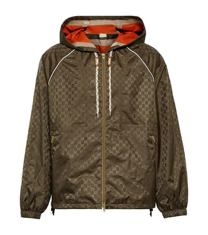 Photo: Gucci GG hooded jacket