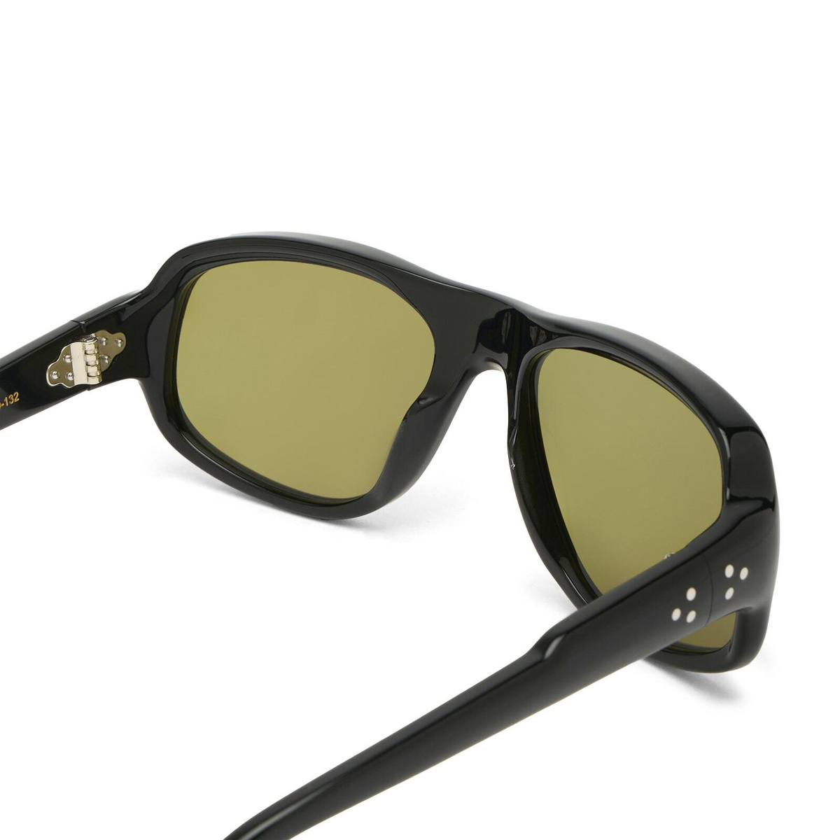 Port Tanger Bamba Sunglasses in Black/Dark Green 