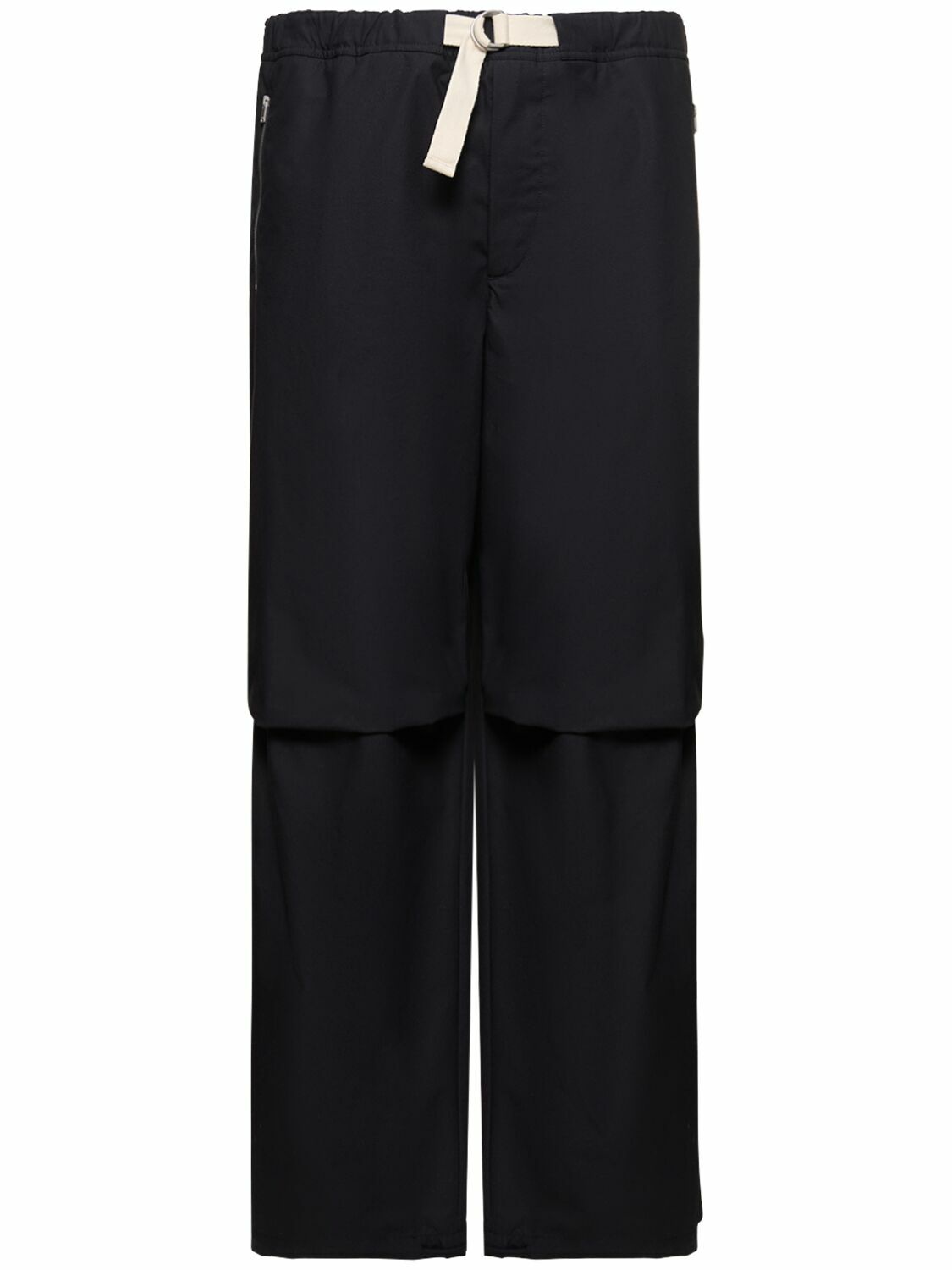 JIL SANDER - Relaxed Fit Cotton Pants Jil Sander