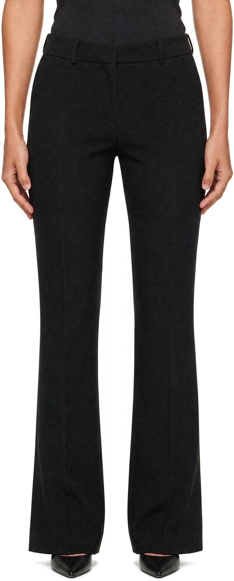 BALMAIN Black Tailored Trousers