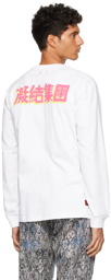 Clot White Royal Clot Long Sleeve T-Shirt