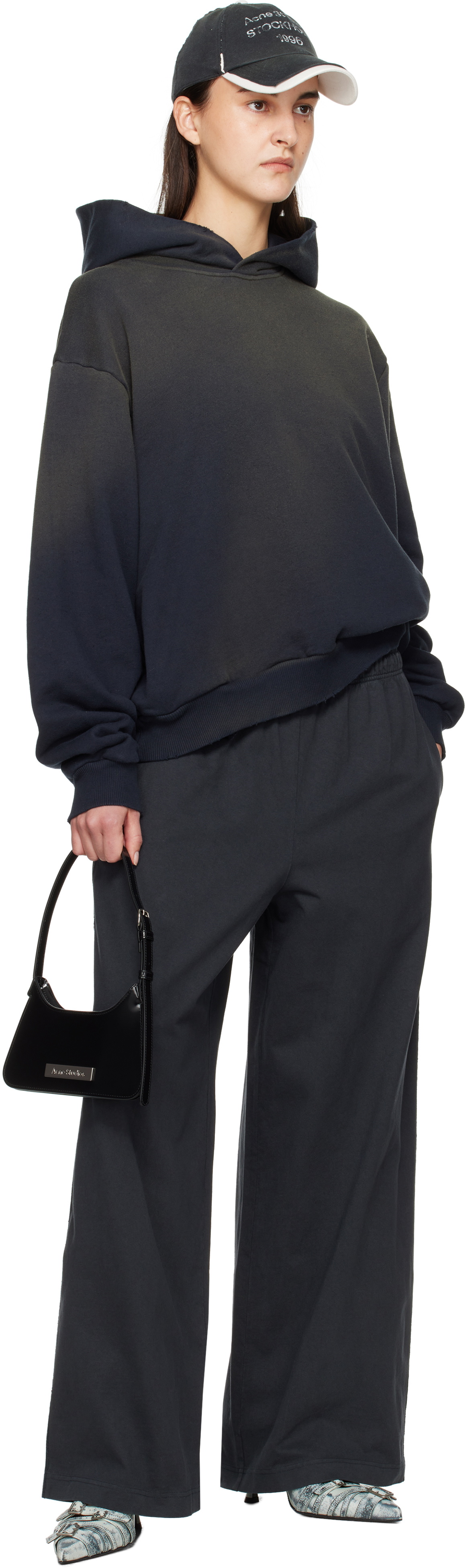 Acne Studios Black Logo Hoodie