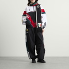 Adidas x Willy Chavarria Scarf in Black/Better Scarlet/Collegiate Green 