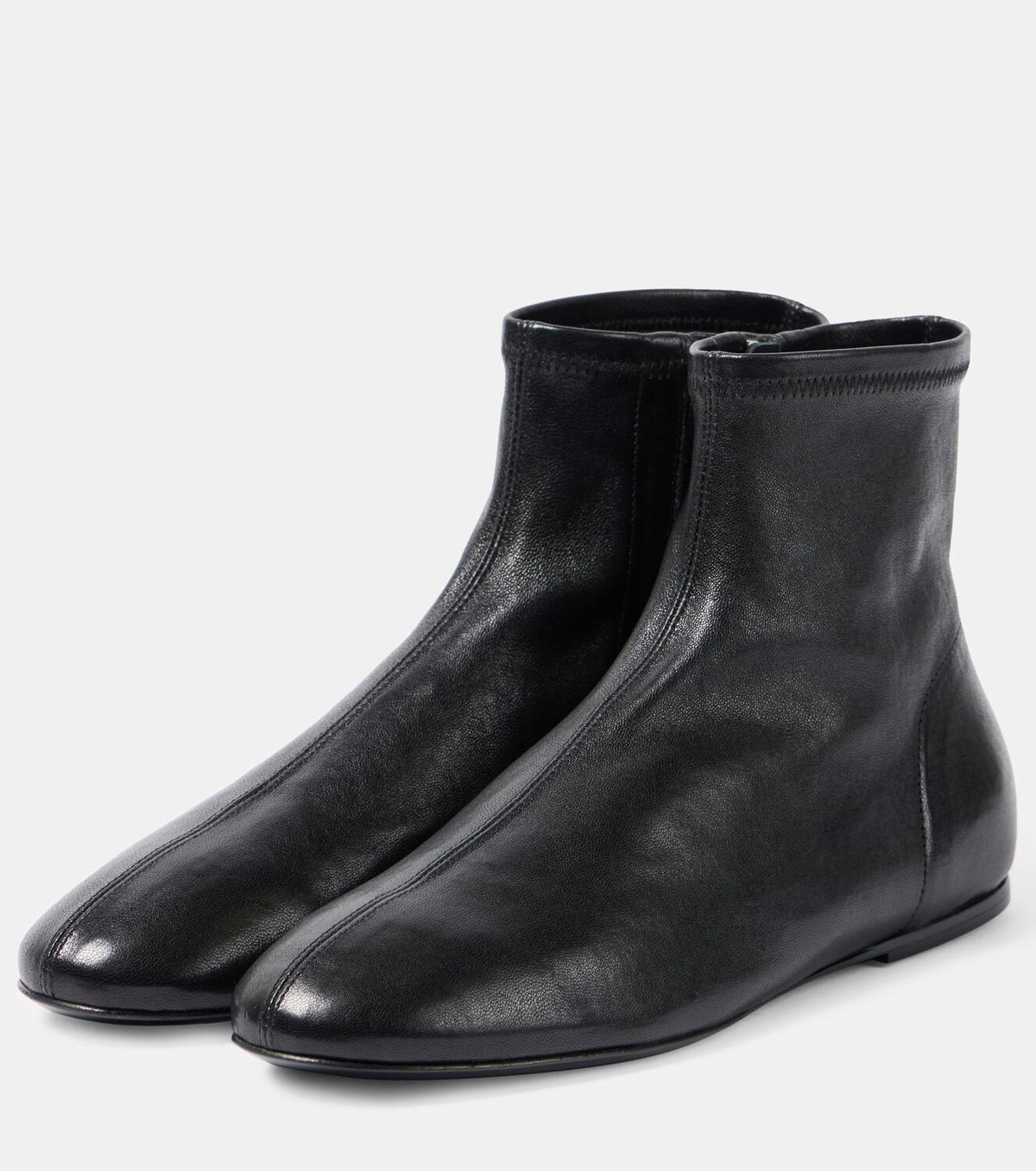 CO Leather sock boots