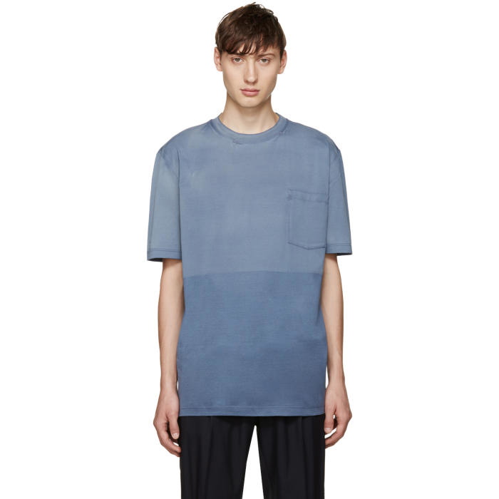 Photo: Lanvin Blue Vintage Washed T-Shirt