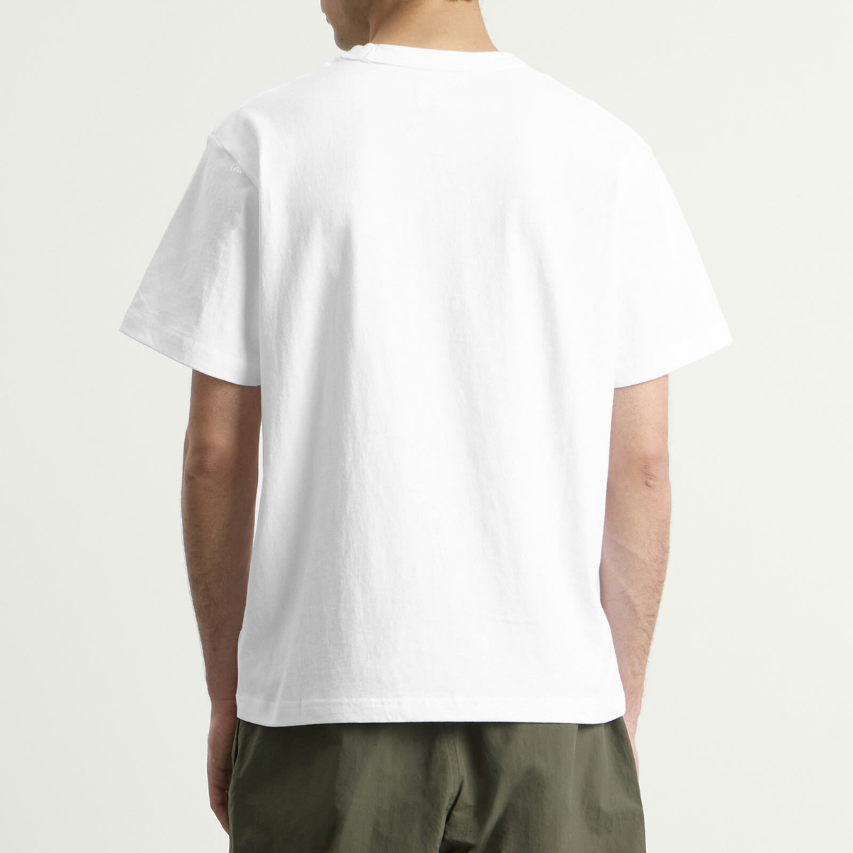 Larriet Men's Stencil T-Shirt in White/Black