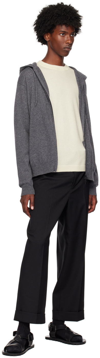 LISA YANG Off-White Mason Sweater