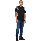 Diesel Black T-Jubind-Slits-A3 T-Shirt