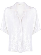 PAROSH - Sequinned Short Sleeve Shirt