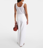 Chloé Silk and linen tank top