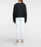 Fendi Vertigo convertible cotton sweatshirt