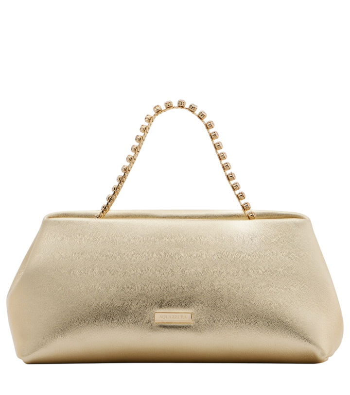 Photo: Aquazzura Temptation Mini leather top-handle bag