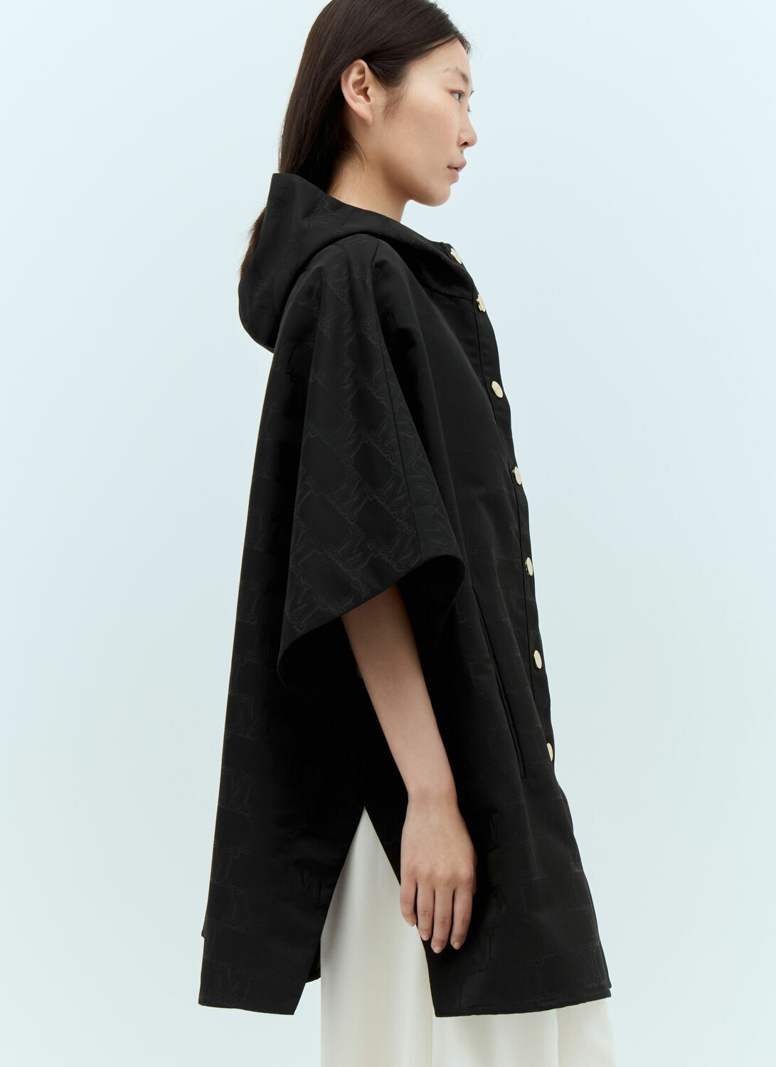 Max Mara Jacquard Cape