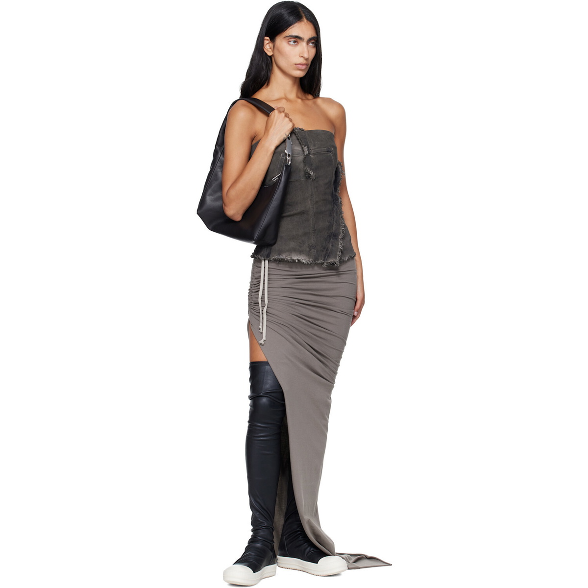 Rick Owens Black Tower Small Gemini Bag