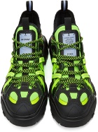 MCQ Black & Green In-8 Orbyt Descender Sneakers
