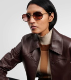 Chloé Hexagonal sunglasses