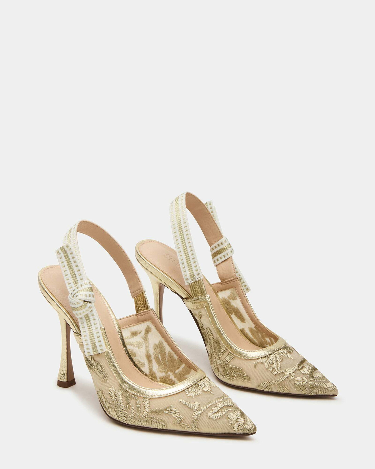 Steve Madden Bri Heels in Gold