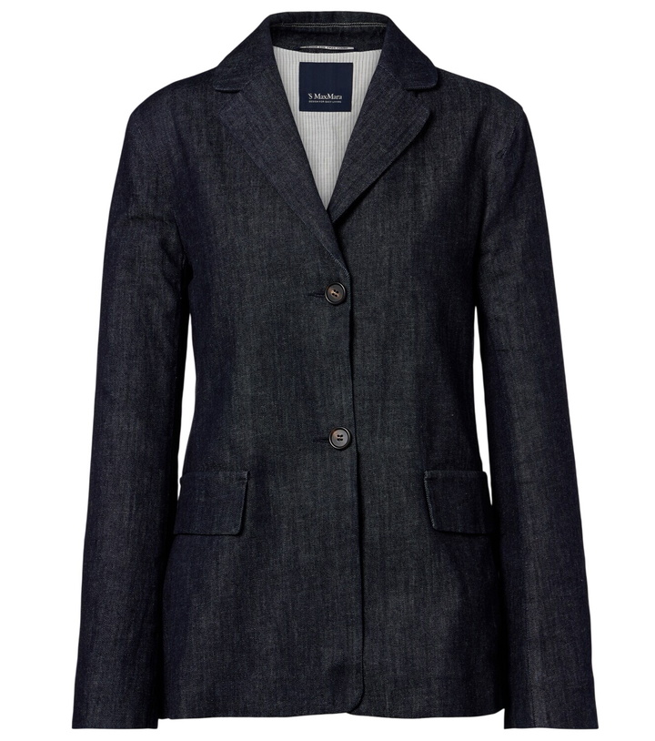 Photo: 'S Max Mara Leone denim blazer