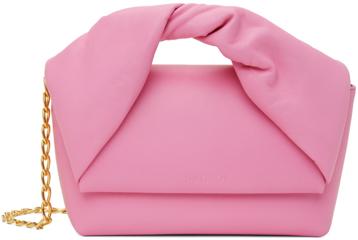 Photo: JW Anderson Pink Medium Twister Shoulder Bag