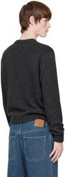 Carne Bollente Gray Soft Top Sweater