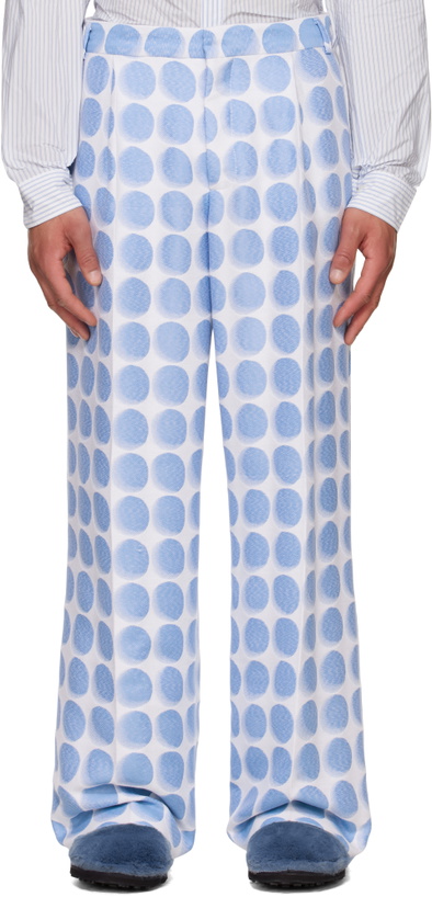 Photo: Walter Van Beirendonck Blue Star Trousers