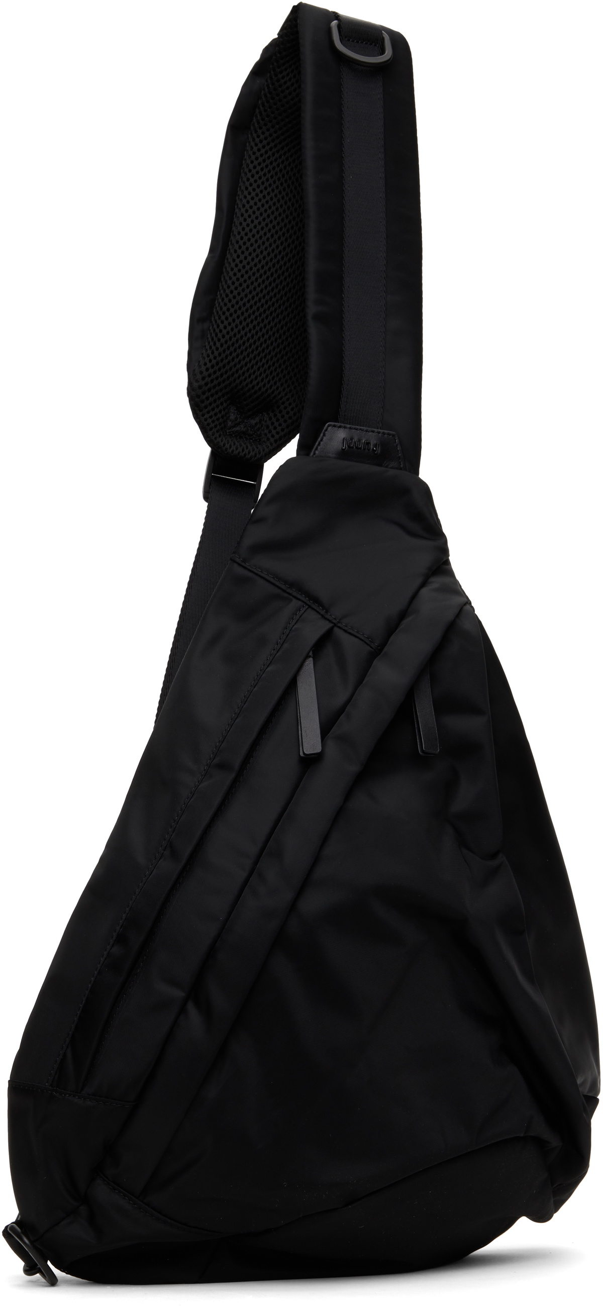 Juun.J Black Nylon Sling Bag Juun.J