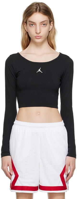 Photo: Nike Jordan Black Flight Long Sleeve T-Shirt